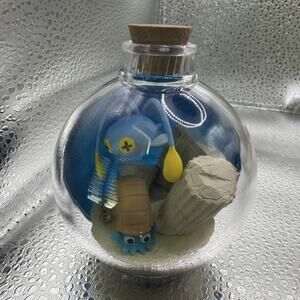 RE-MENT Pokemon Aqua Bottle Mini Figure Chinchou And Omanyte No Box